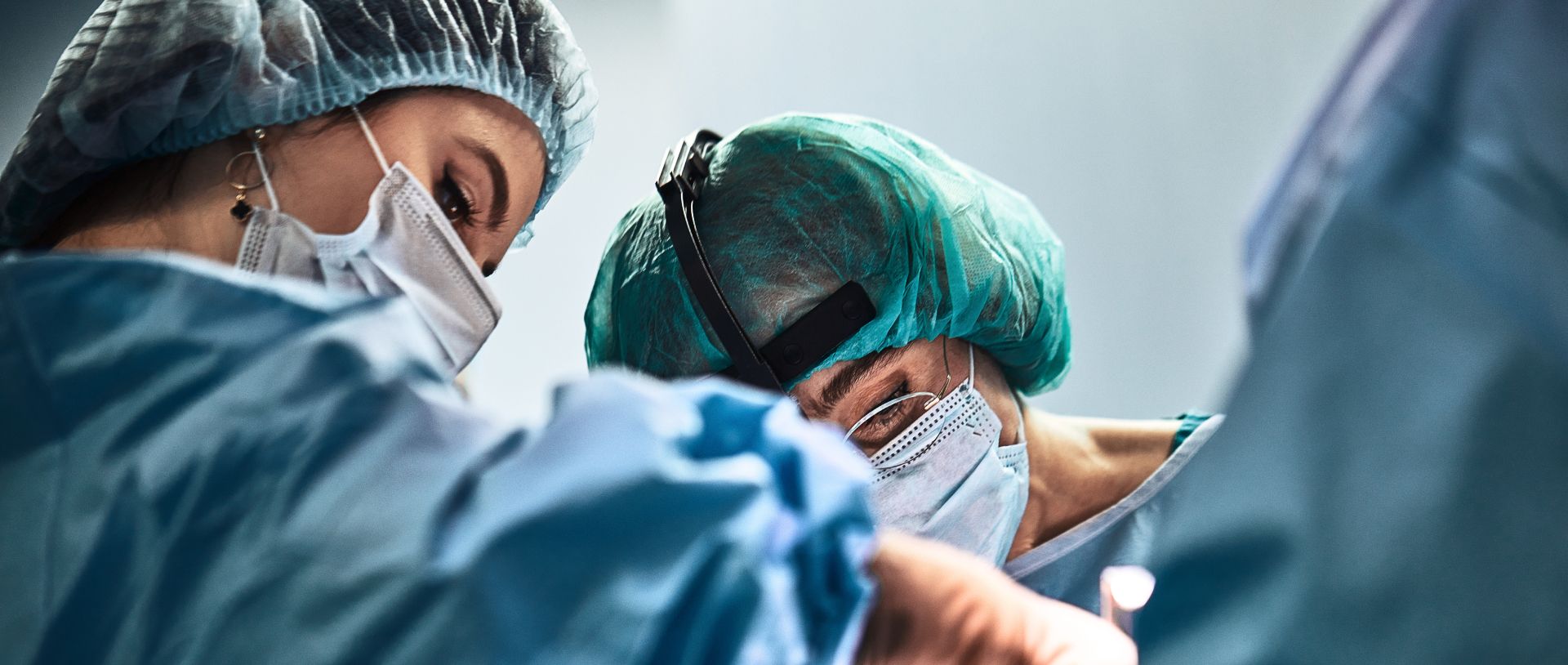Orthopaedic surgical team operating room demonstrating value-based implant solutions